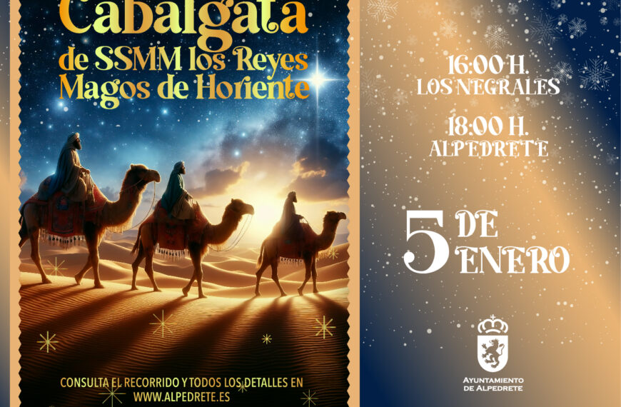 Toda la información de la cabalgata de Reyes 2026: horarios, recorrido y novedades