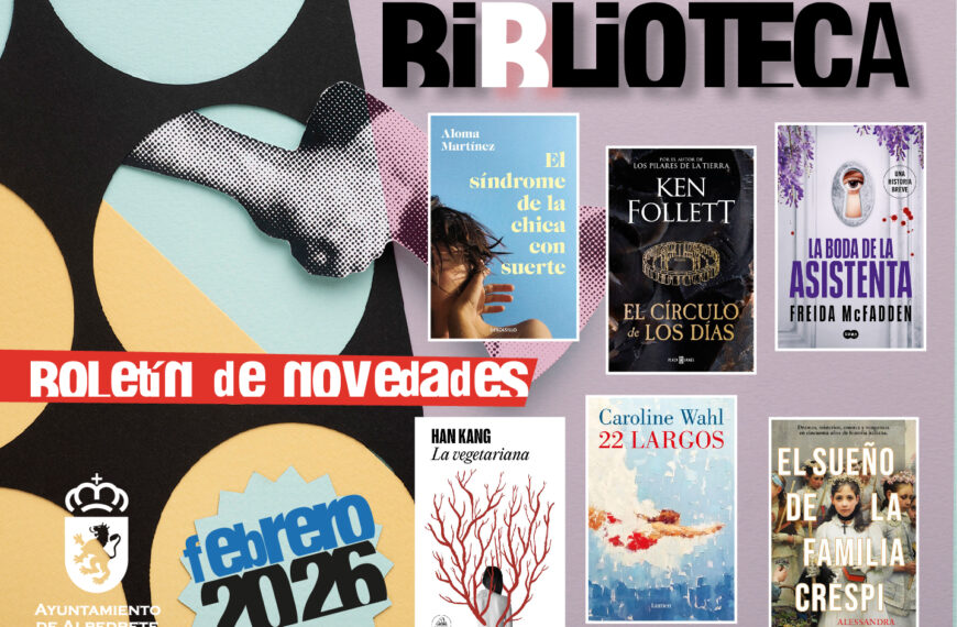 Descubre las novedades de febrero 2026 en la Biblioteca Municipal: libros, eventos y más