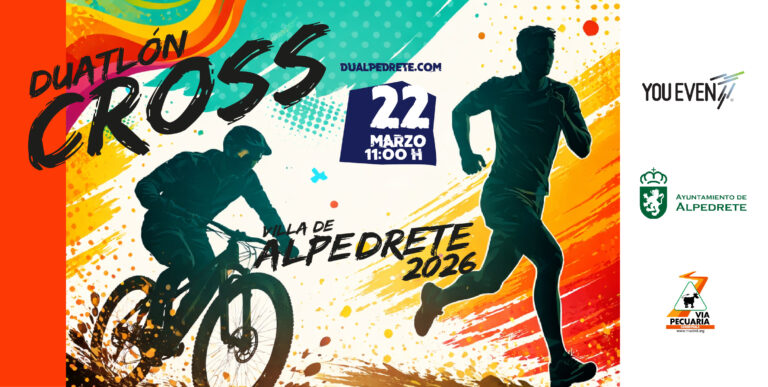 Abiertas las inscripciones para el Duatlón Alpedrete 2026
