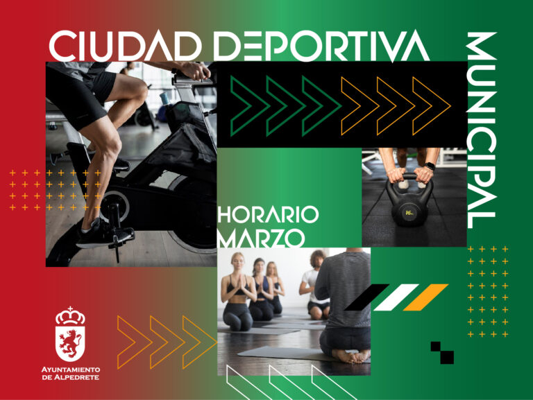 Horario de marzo en la Ciudad Deportiva Municipal: actividades y servicios disponibles