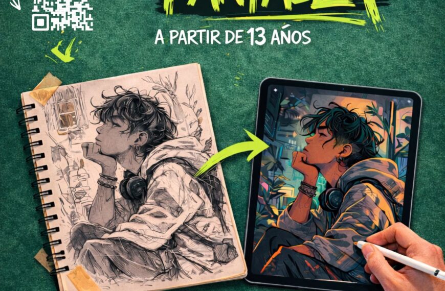 La juventud impulsa la creatividad con el taller “Del papel a la pantalla”