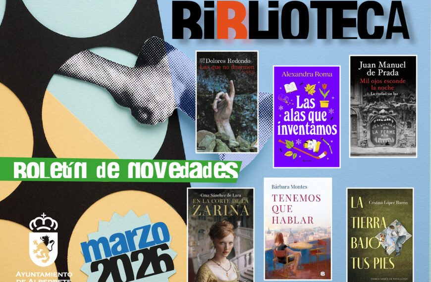 Novedades de marzo 2026: descubre lo último en la Biblioteca Municipal