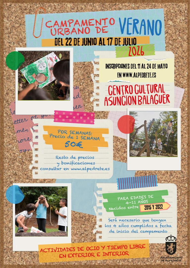 Campamentos urbanos en el Centro Cultural Asunción Balaguer: creatividad y diversión para los más pequeños