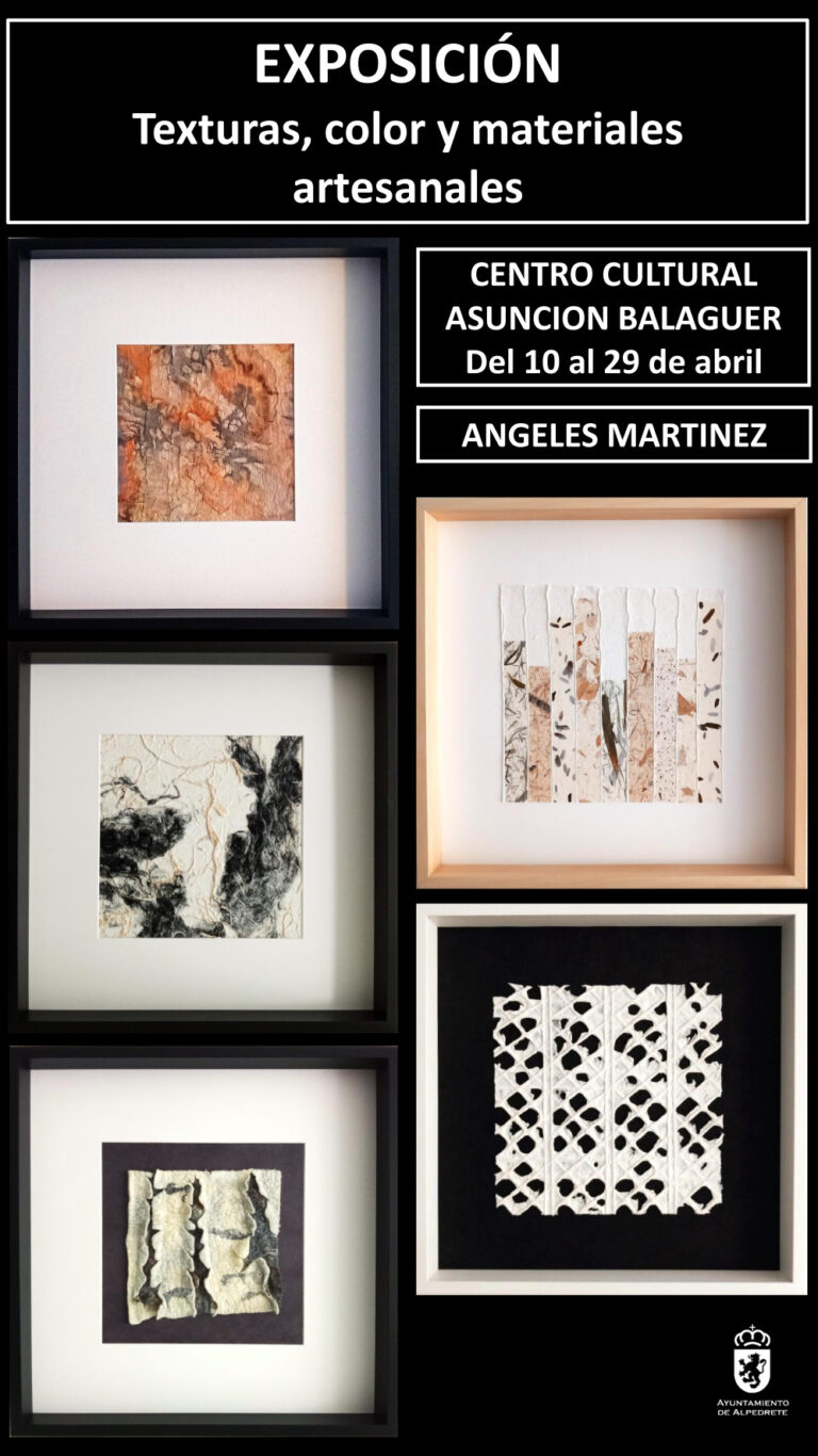 Exposición de Ángeles Martínez en el Ayuntamiento de Alpedrete: Arte y Emoción en Cada Rincón