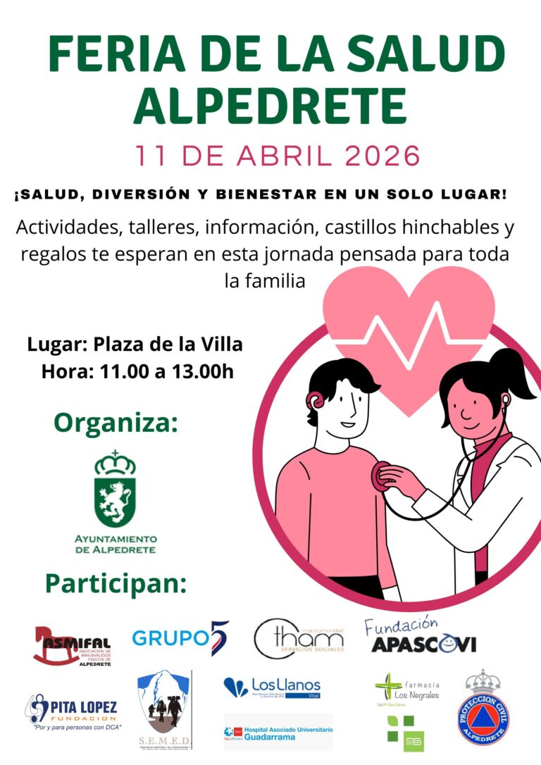 Feria de la Salud en Alpedrete: Bienestar y Prevención en la Comunidad