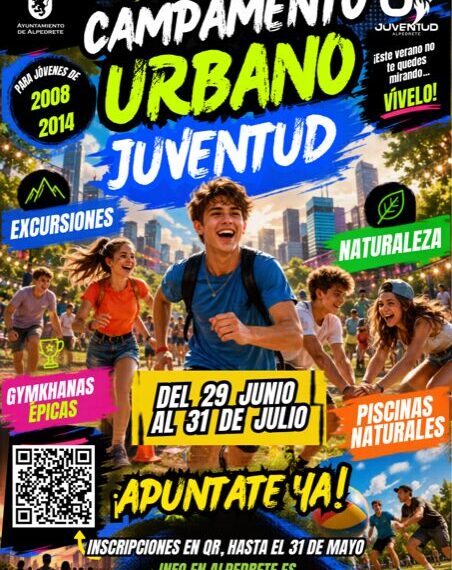 Campamento urbano de juventud 2026 en Alpedrete: una experiencia inolvidable para los jóvenes