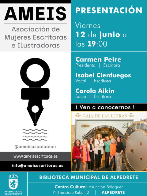 Presentación de AMEIS en la biblioteca de Alpedrete: una mirada innovadora hacia el futuro del aprendizaje