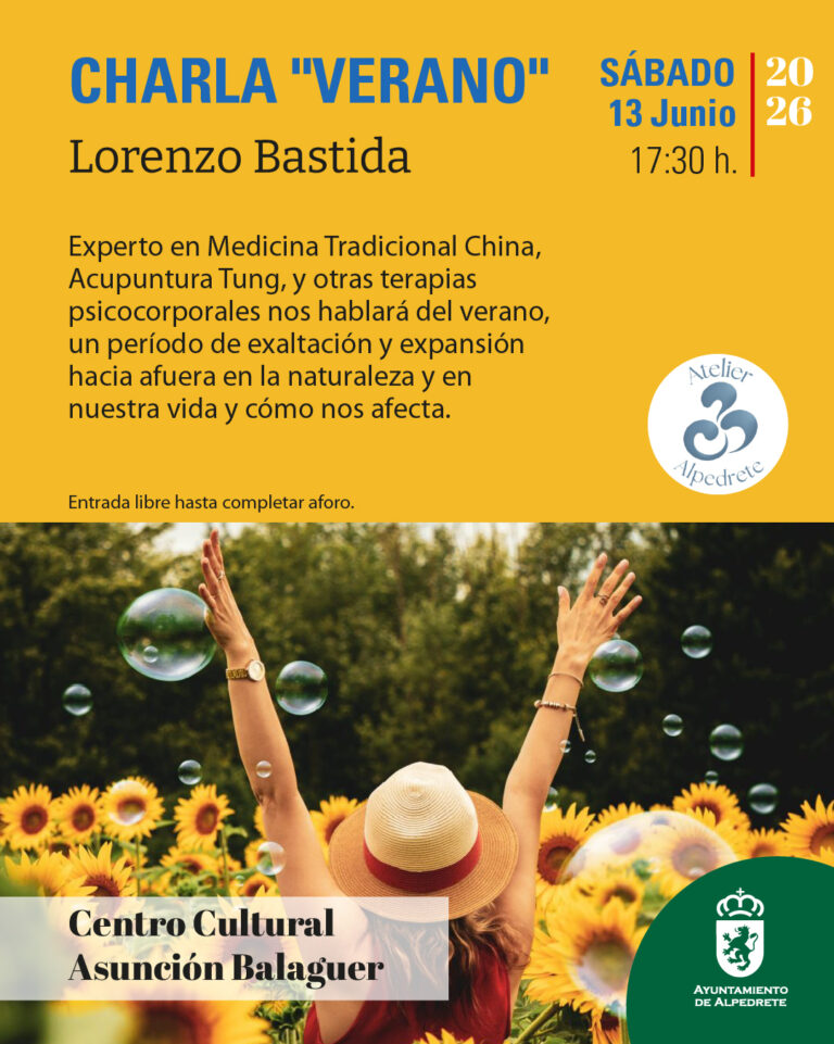 Charla de verano con Lorenzo Bastida: Innovaciones en la web del Ayuntamiento de Alpedrete