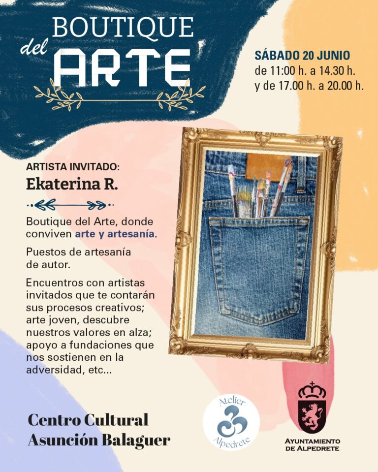 Ekaterina.R, artista invitada en Boutique del Arte, presenta su colección exclusiva de obras maestras contemporáneas