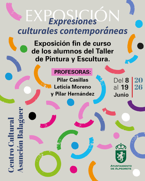 Exposición de Expresiones Culturales Contemporáneas en la Web del Ayuntamiento de Alpedrete