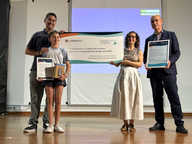La primera National Speaking Competition de Cambridge University Press & Assessment reconoce el talento de los estudiantes más destacados en comunicación oral en inglés