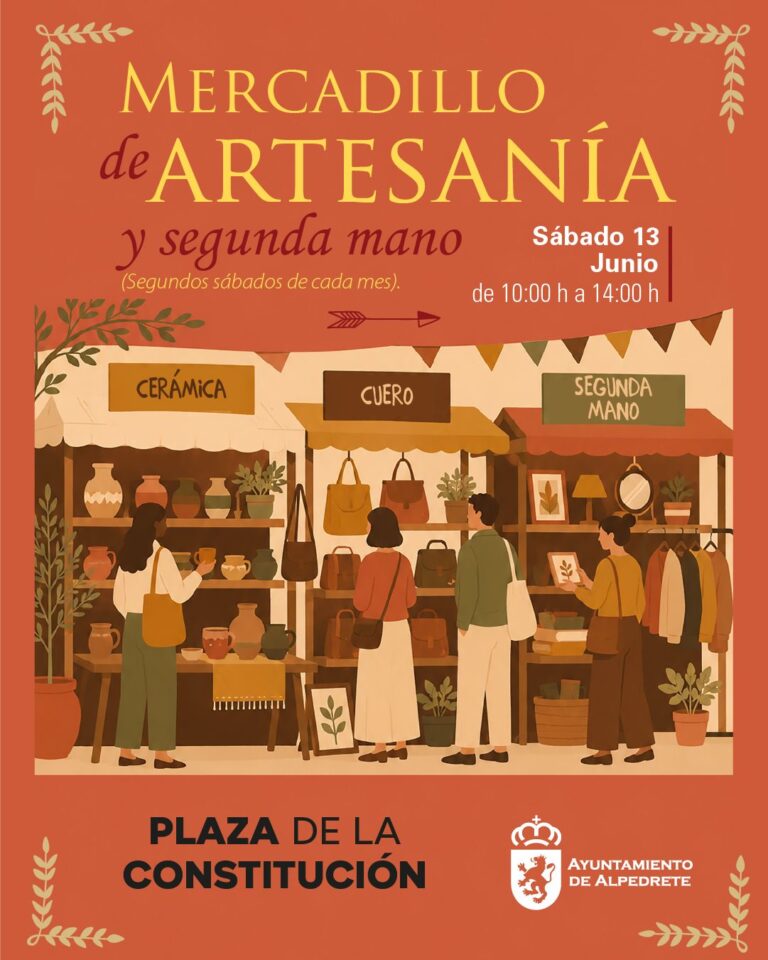 Mercadillo de artesanía y segunda mano ofrece tesoros únicos para todos los gustos
