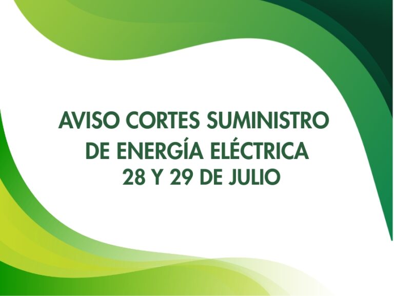 Cortes temporales de suministro eléctrico por trabajos de mantenimiento en distintas zonas de la ciudad