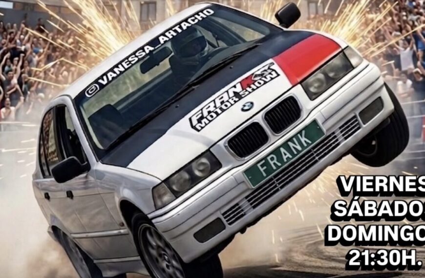 Frank Motor Show: El espectáculo más extremo en Alpedrete llega a revolucionar el mundo del motor.