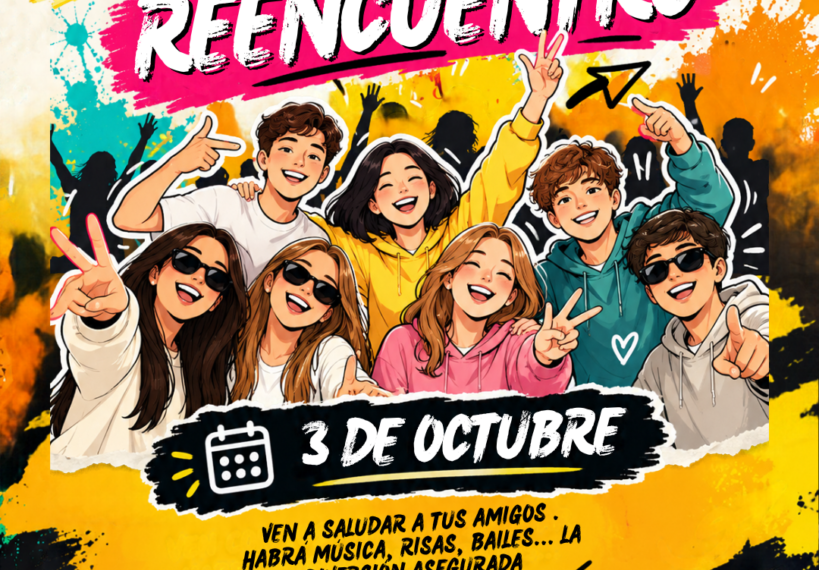Fiesta Joven «El Reencuentro» en Alpedrete: inicia el curso con música, actividades y diversión