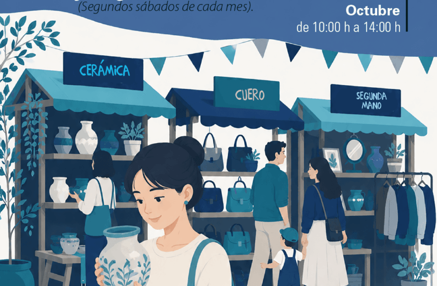 Gran Mercadillo de Artesanía y Segunda Mano Este 10 de Octubre: ¡Descubre Tesoros Únicos!