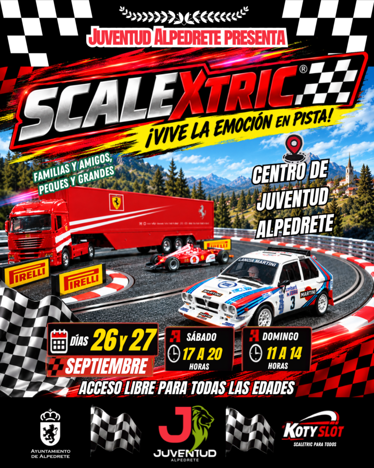 Vive la emoción del Scalextric XXL: diversión para todas las edades