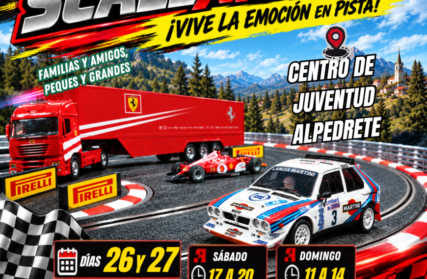 Vive la emoción del Scalextric XXL: diversión para todas las edades
