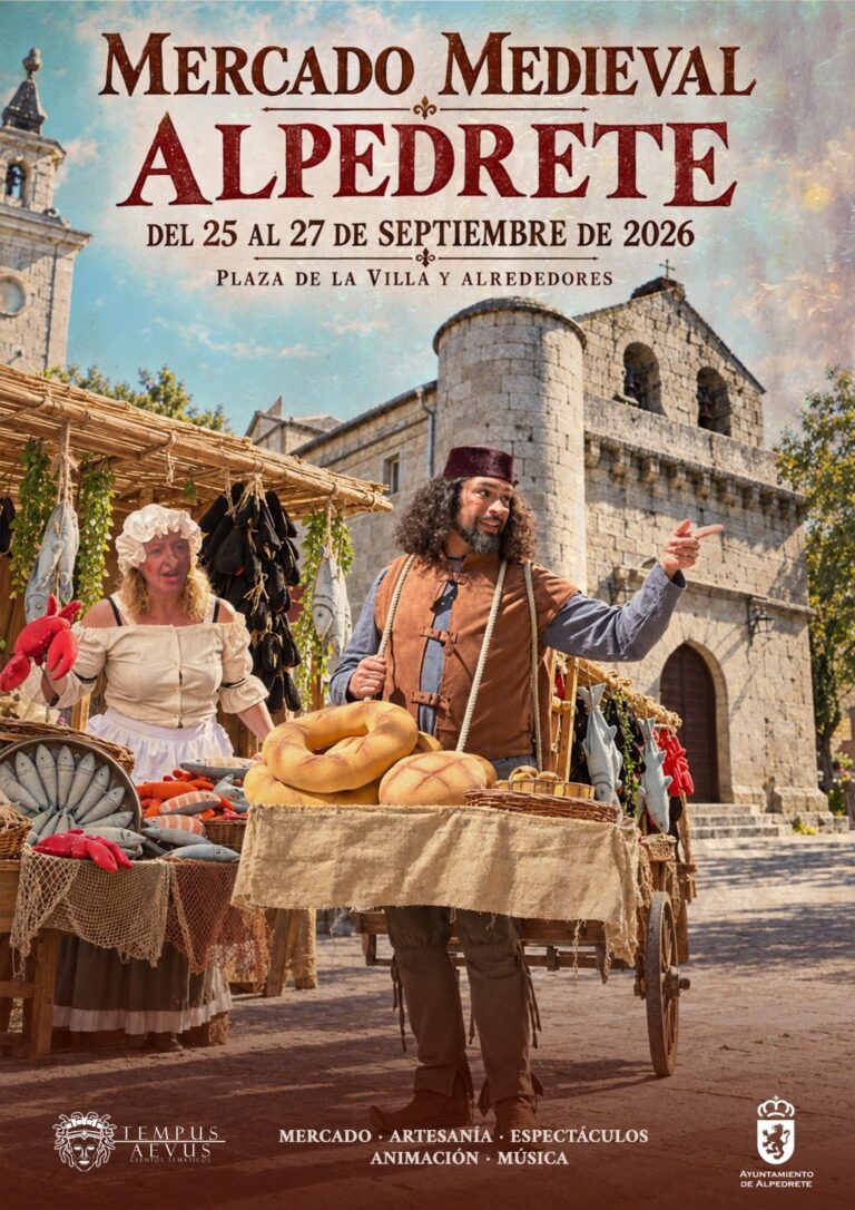 ¡Vuelve el mercado medieval a Alpedrete con tradición, artesanía y espectáculo!