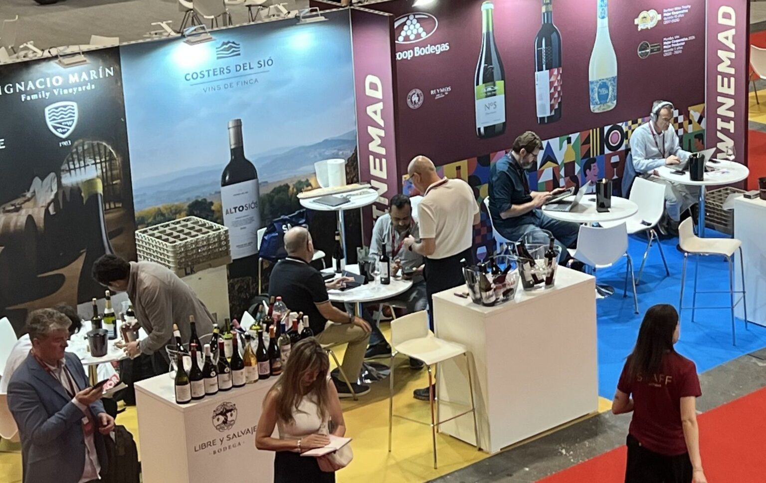 Numerosos compradores internacionales en la Feria WineMad